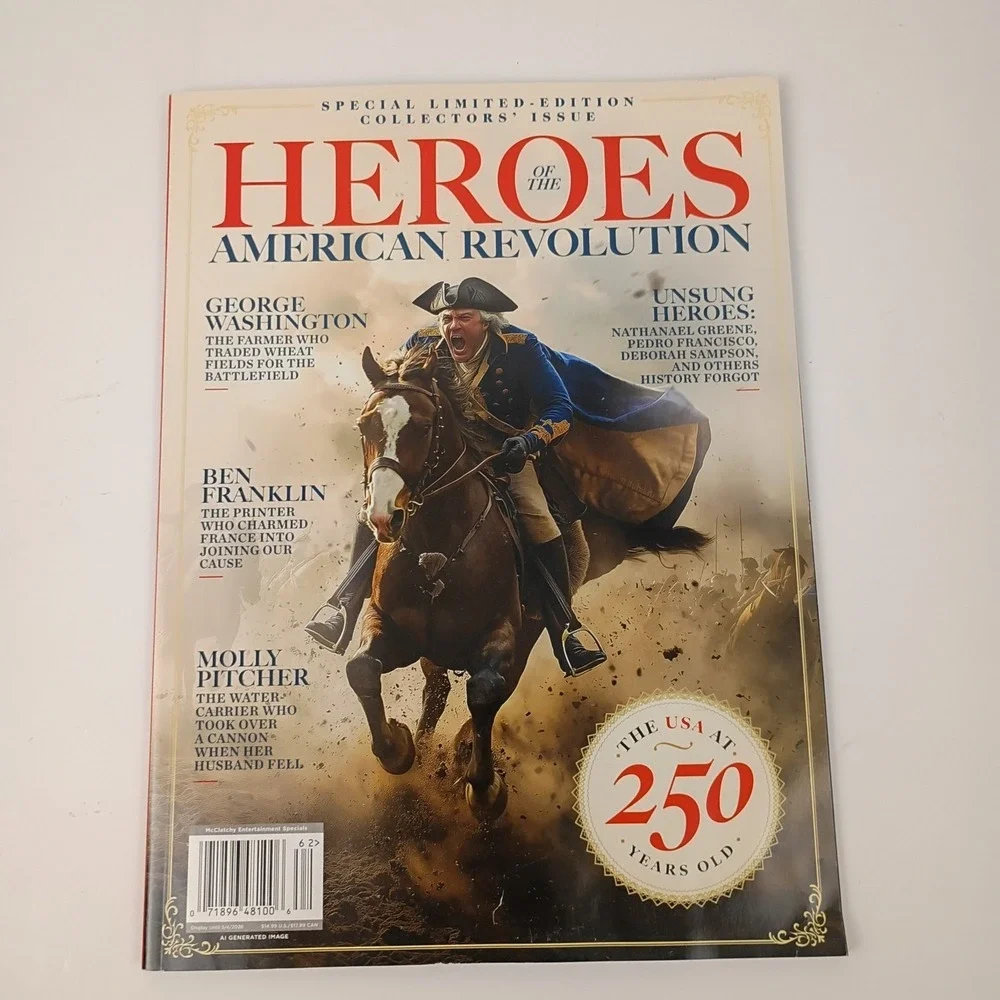 Heroes of the American Revolution Special Edition Magazine Limited Edition